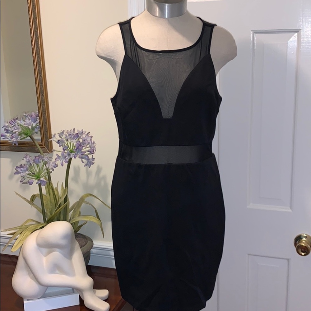 BeBe Black Dress Size L